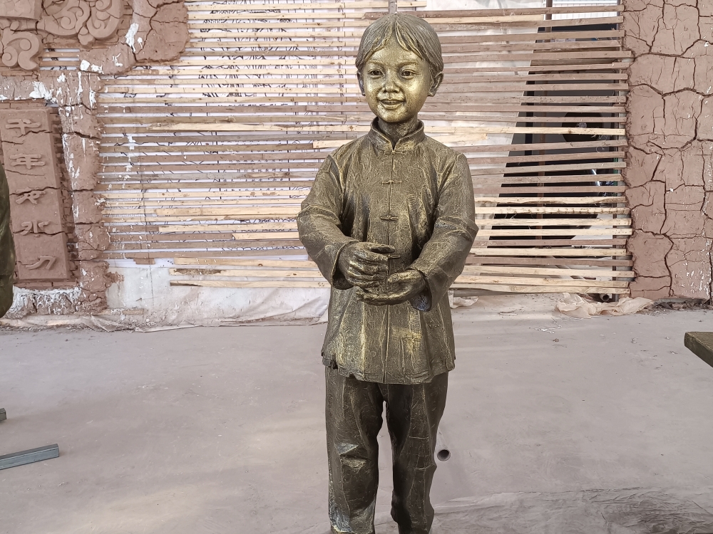 重慶大足雙橋博物館玻璃鋼雕塑