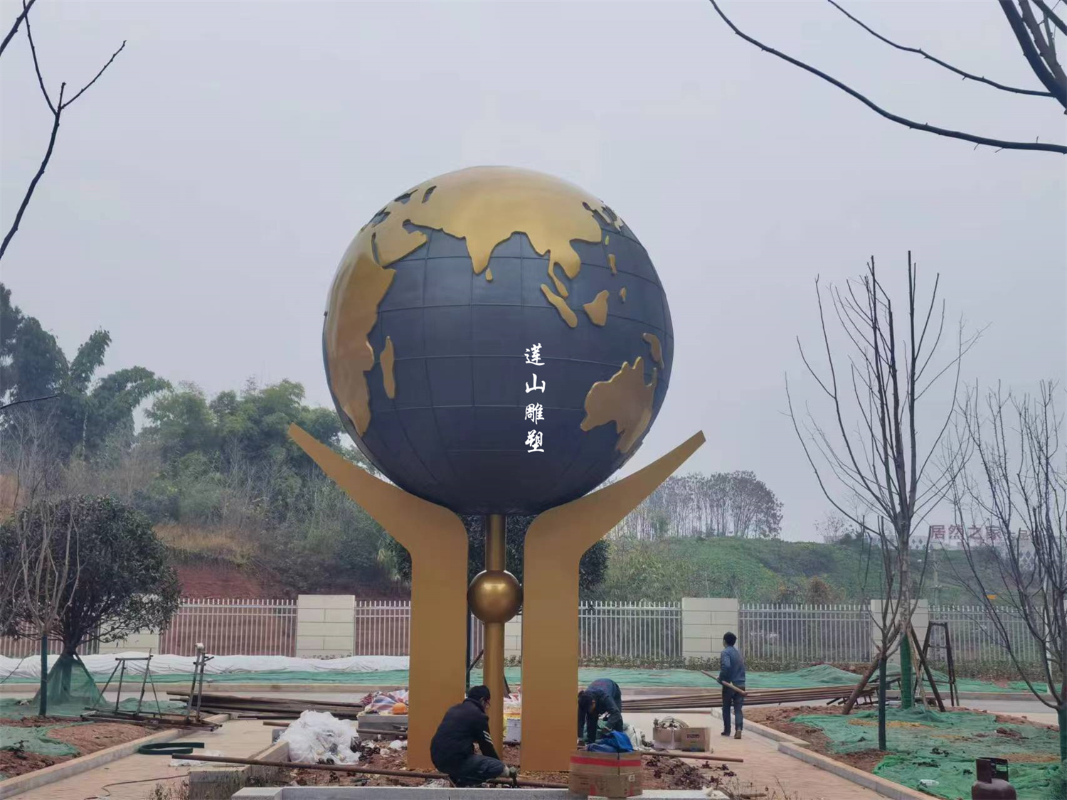 重慶大足中學校園雕塑