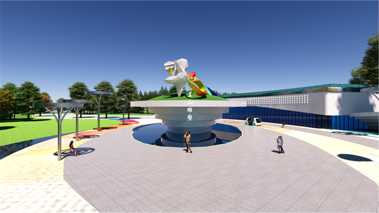 重慶璧山動漫公園景觀雕塑設計