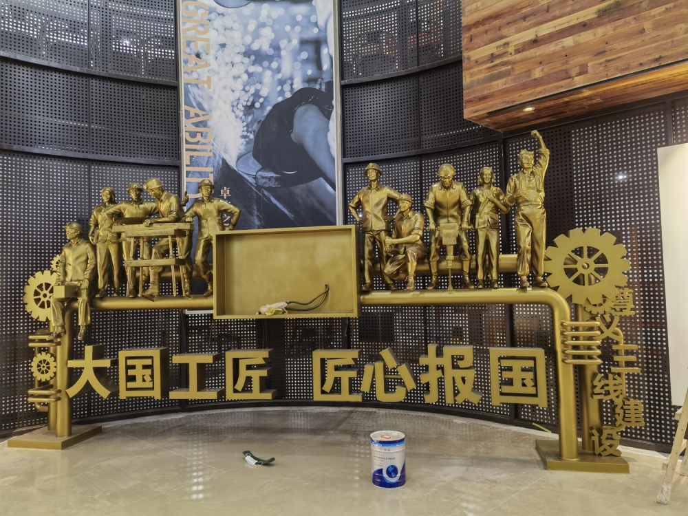 貴州遵義三線建設(shè)博物館玻璃鋼雕塑
